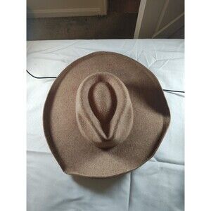 Universal Thread Adjustable Wool Cowboy Hat Carel Color One Size New With Tags